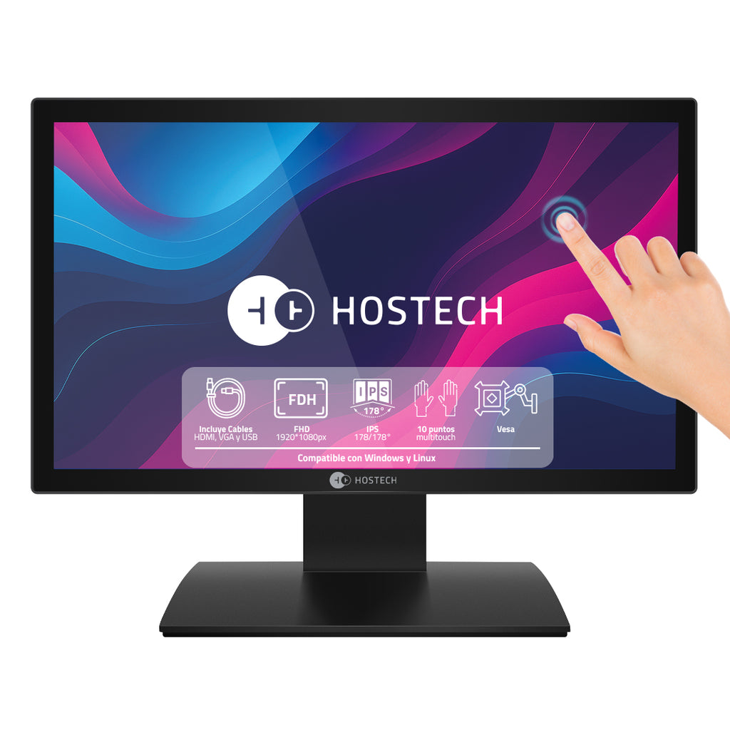 Monitor Touch 18.5" IPS FHD