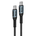 Cable Tipo C Stylos 100W 2m Negro