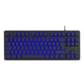 Teclado Gamer Alámbrico Retoiluminado Negro
