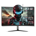 Monitor 23.8" 100Hz VA FHD Curvo Negro