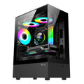Gabinete Gamer XZY1 M-ATX Color Negro
